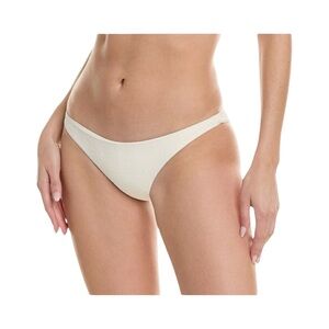 L*Space Camacho Classic Ribbed Cream Bikini Bottom NWT Size S